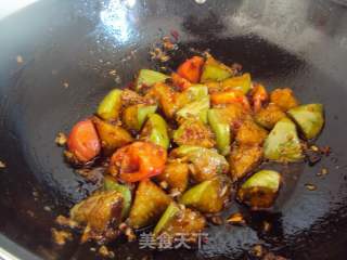 鱼香茄子煲的做法步骤：7