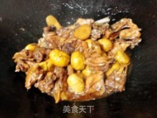 冬天吃栗子---栗子鸡的做法步骤：9