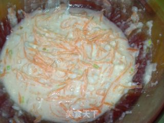胡萝卜早餐饼的做法步骤：4