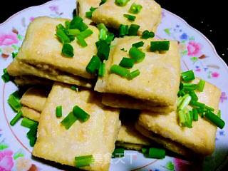 鱼胶酿豆腐干的做法