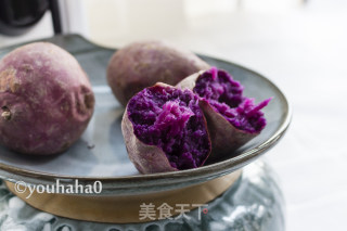香烤紫薯的做法