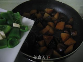 东北健康版----地三鲜的做法步骤：9