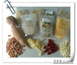 红薯杂粮粥的做法步骤：1