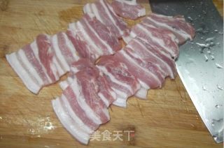 美味家常 白肉炒豆角的做法步骤：2