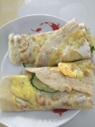 鸡蛋煎饼的做法