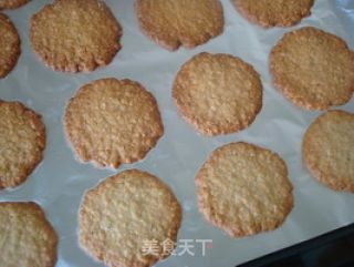 下午茶小点——燕麦片脆饼的做法步骤：7