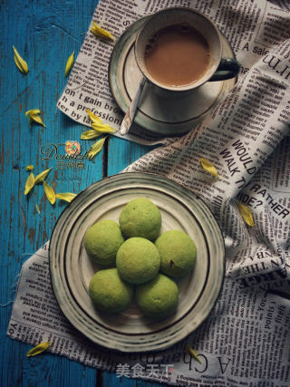 蔓越莓抹茶麻薯的做法