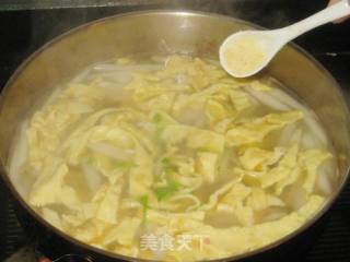 北杆菜蛋皮汤的做法步骤：9