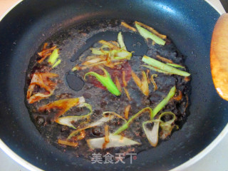 黑椒耗油牛肉丝的做法步骤：4