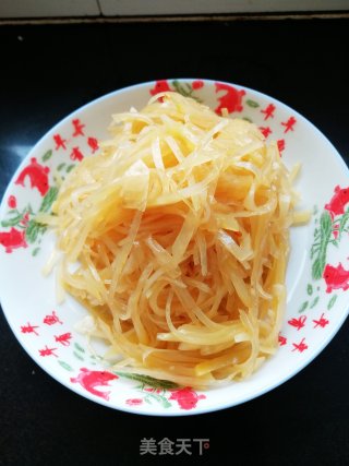 凉拌土豆丝的做法