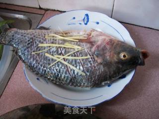 清蒸福寿鱼的做法步骤：2