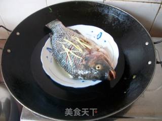 清蒸福寿鱼的做法步骤：3
