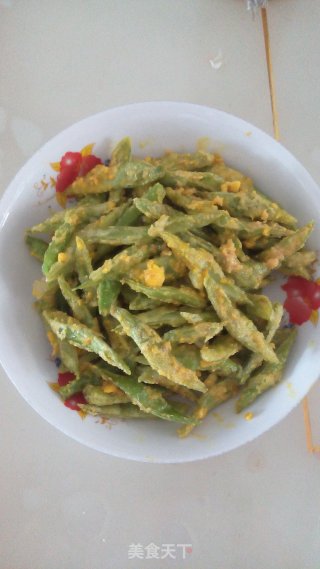 鸭黄豆角的做法