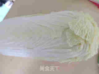 排骨白菜葱香面的做法步骤：3