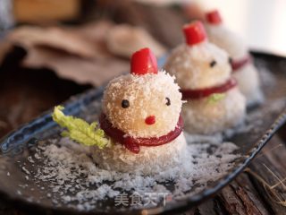 糯米雪糍——雪天里的记忆的做法步骤：6
