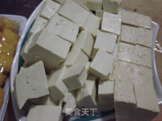 金银豆腐的做法步骤：2
