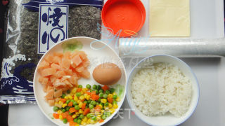 巧虎米饭（二）的做法步骤：1