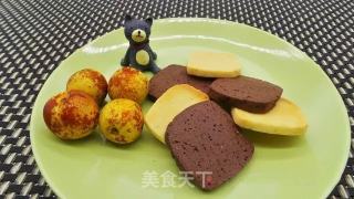 黑巧克力魔芋饼干的做法