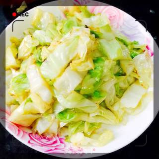 清炒包菜的做法