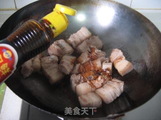 八渡笋烧肉的做法步骤：4