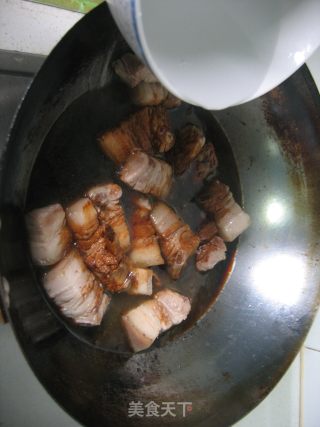 八渡笋烧肉的做法步骤：5
