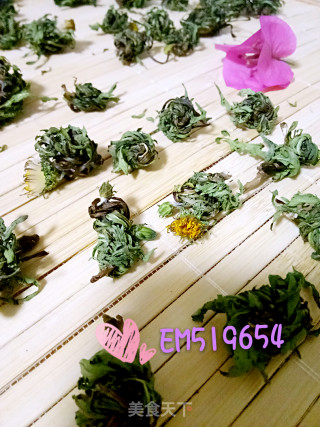 自制蒲公英茶干的做法