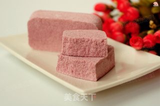 紫薯松糕的做法