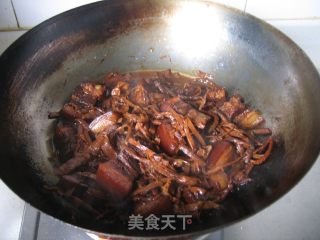 八渡笋烧肉的做法步骤：8