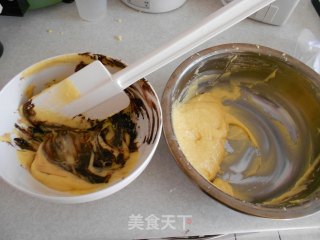蒸大理石蛋糕的做法步骤：6