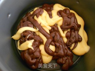 蒸大理石蛋糕的做法步骤：8