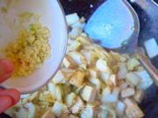 简单家常菜——白菜帮烧豆腐的做法步骤：11