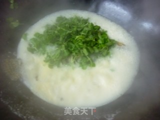 上汤秧草鳜鱼的做法步骤：8