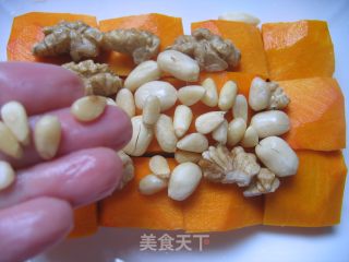五仁蒸南瓜的做法步骤：2