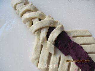 香甜紫薯面包的做法步骤：7