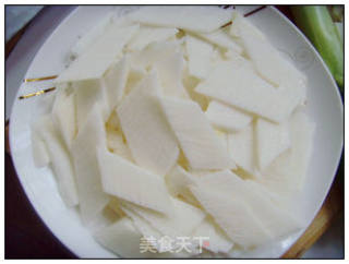 清炒山药木耳的做法步骤：2