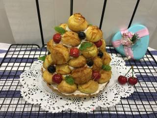 泡芙塔的做法