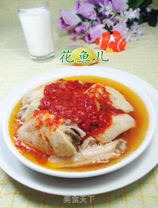 蒜蓉辣椒酱蒸中翅的做法