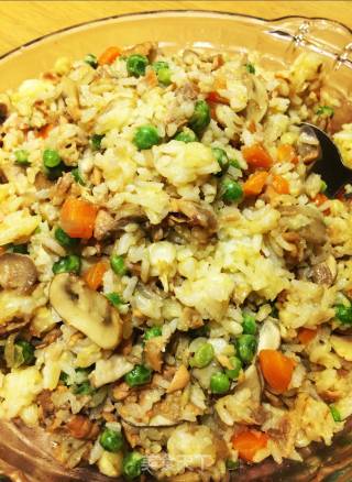 舔碗版三文鱼炒饭