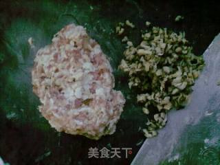 圆白菜香菇肉卷的做法步骤：2