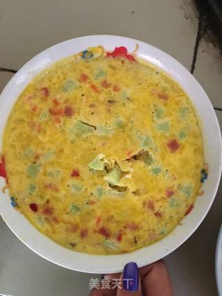 花样鸡蛋糕的做法