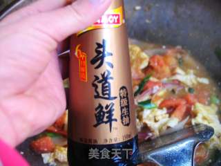 宝贝的生日面——西红柿鸡蛋面的做法步骤：12