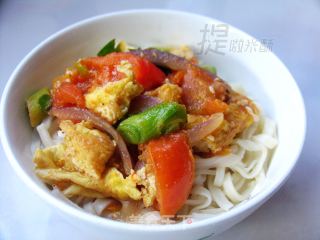 宝贝的生日面——西红柿鸡蛋面的做法步骤：15