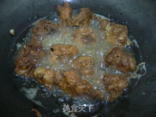 咸蛋炸鸡的做法步骤：6