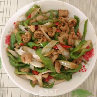 爆炒肥肠的做法