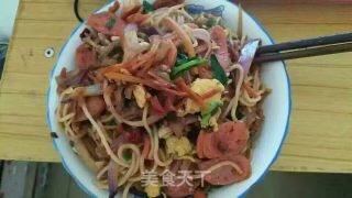 麻辣炒面的做法