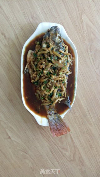 榨菜鱼的做法