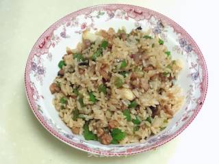 香菇肉末炒饭