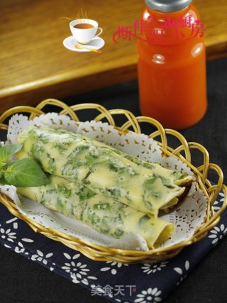 荆芥面托的做法