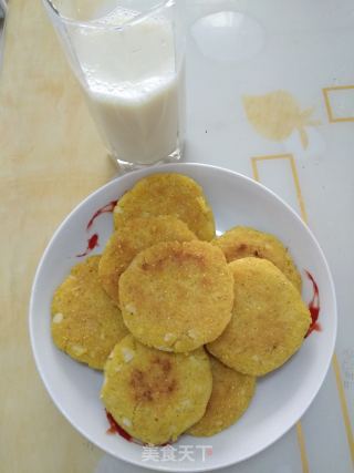 豆渣玉米饼的做法