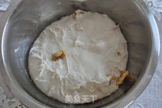 完全天然酵母发酵 – 超有弹性的红糖核桃面包的做法步骤：5